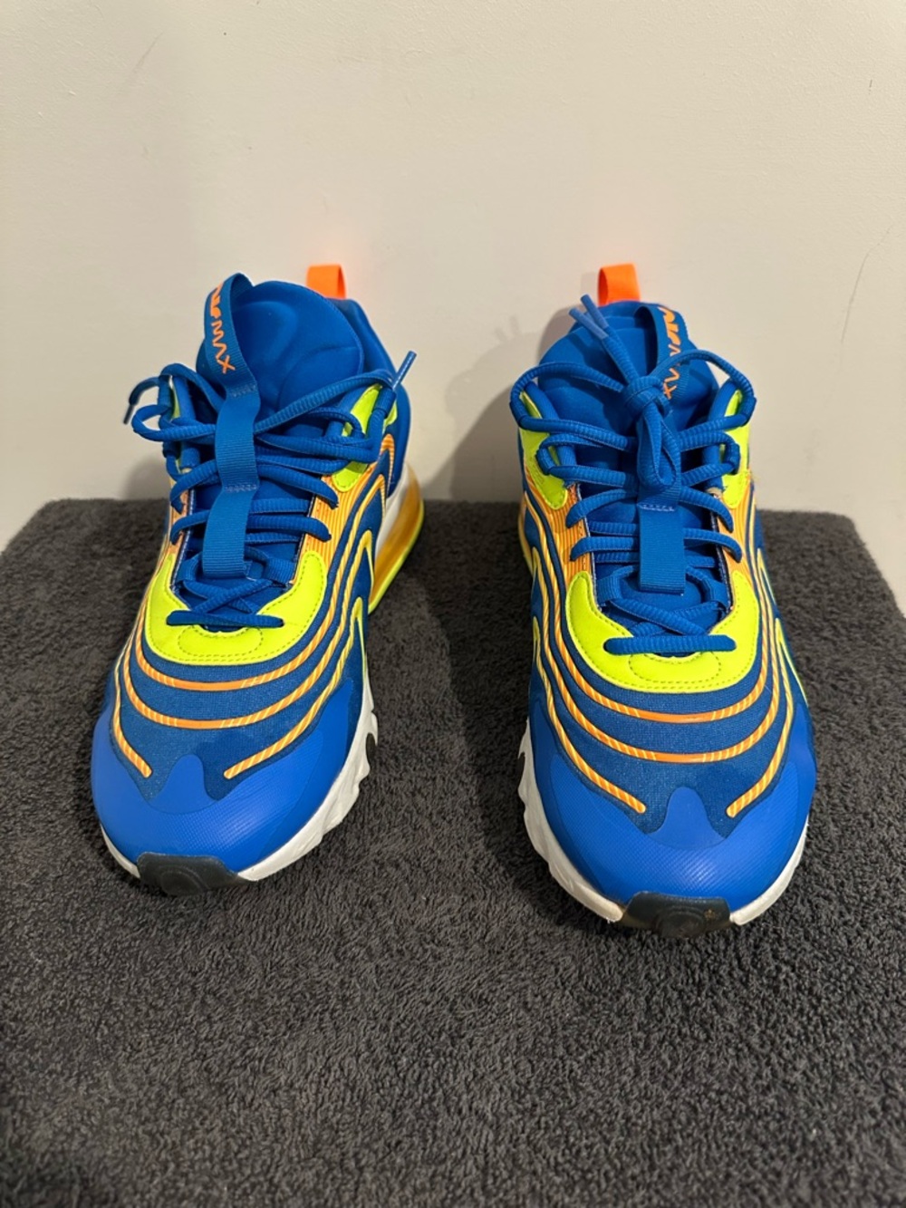 Nike Air Max. 270 React ENG Solar Blue Volt Orange. 🛸 - Picture 2 of 6